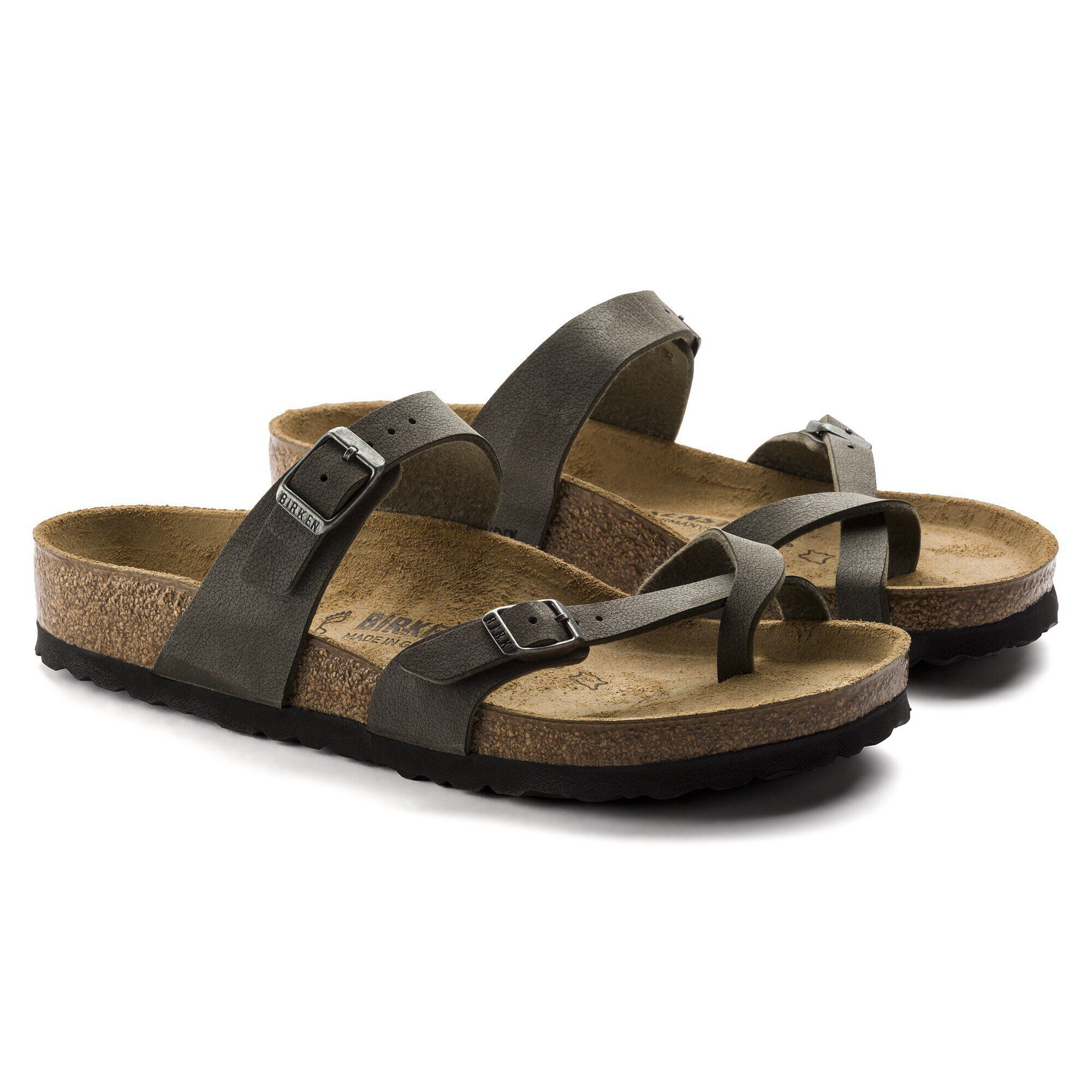 Mayari Birko-Flor Nubuck Brushed Smaragdgrün | BIRKENSTOCK