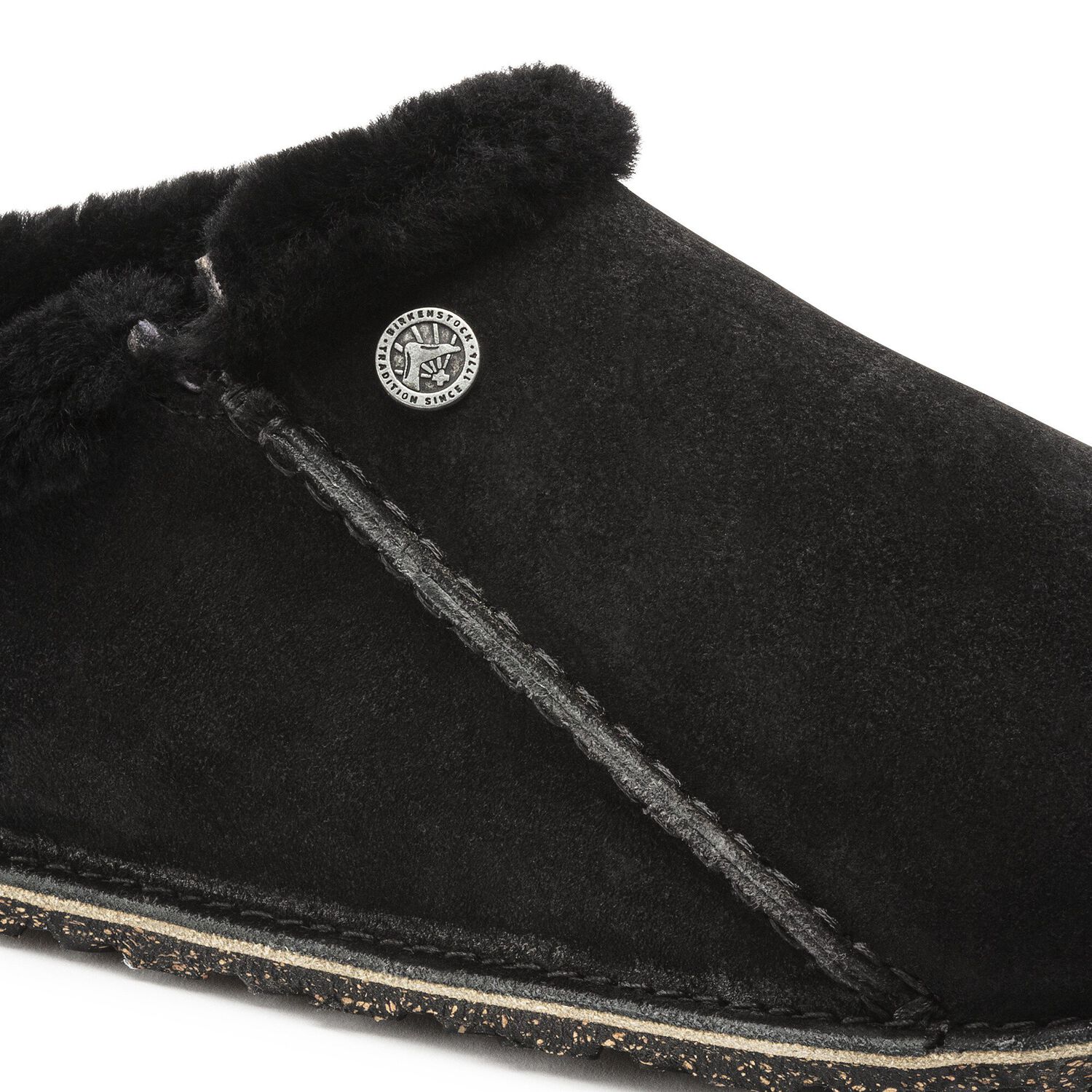 Zermatt Premium Suede Leather Black BIRKENSTOCK