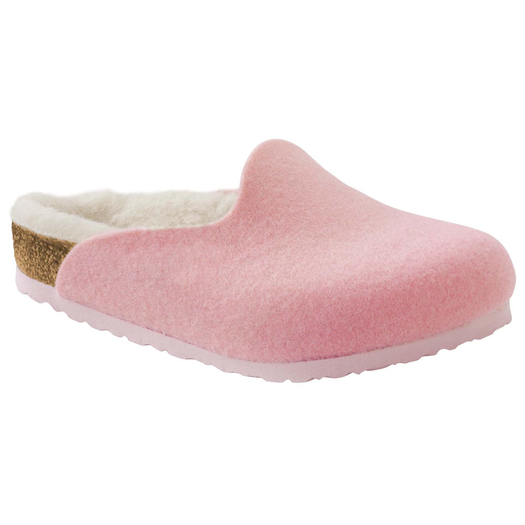 birkenstock happy lamb clog