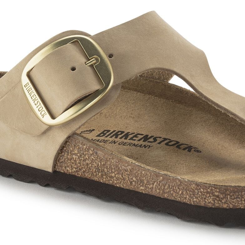 Gizeh Big Buckle Nubuk Leather