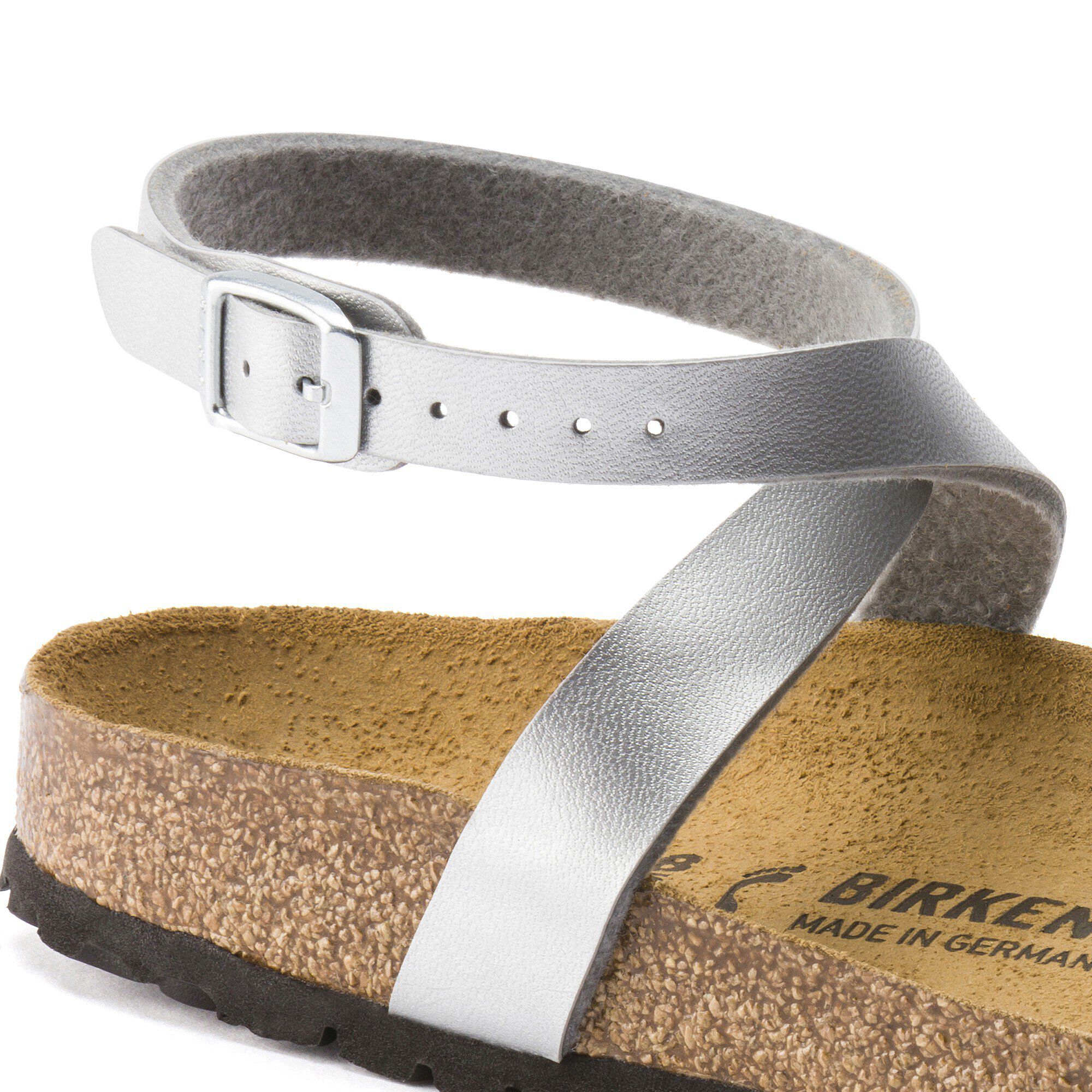birkenstock daloa silver