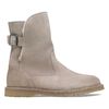 Uppsala Shearling Suede Leather
