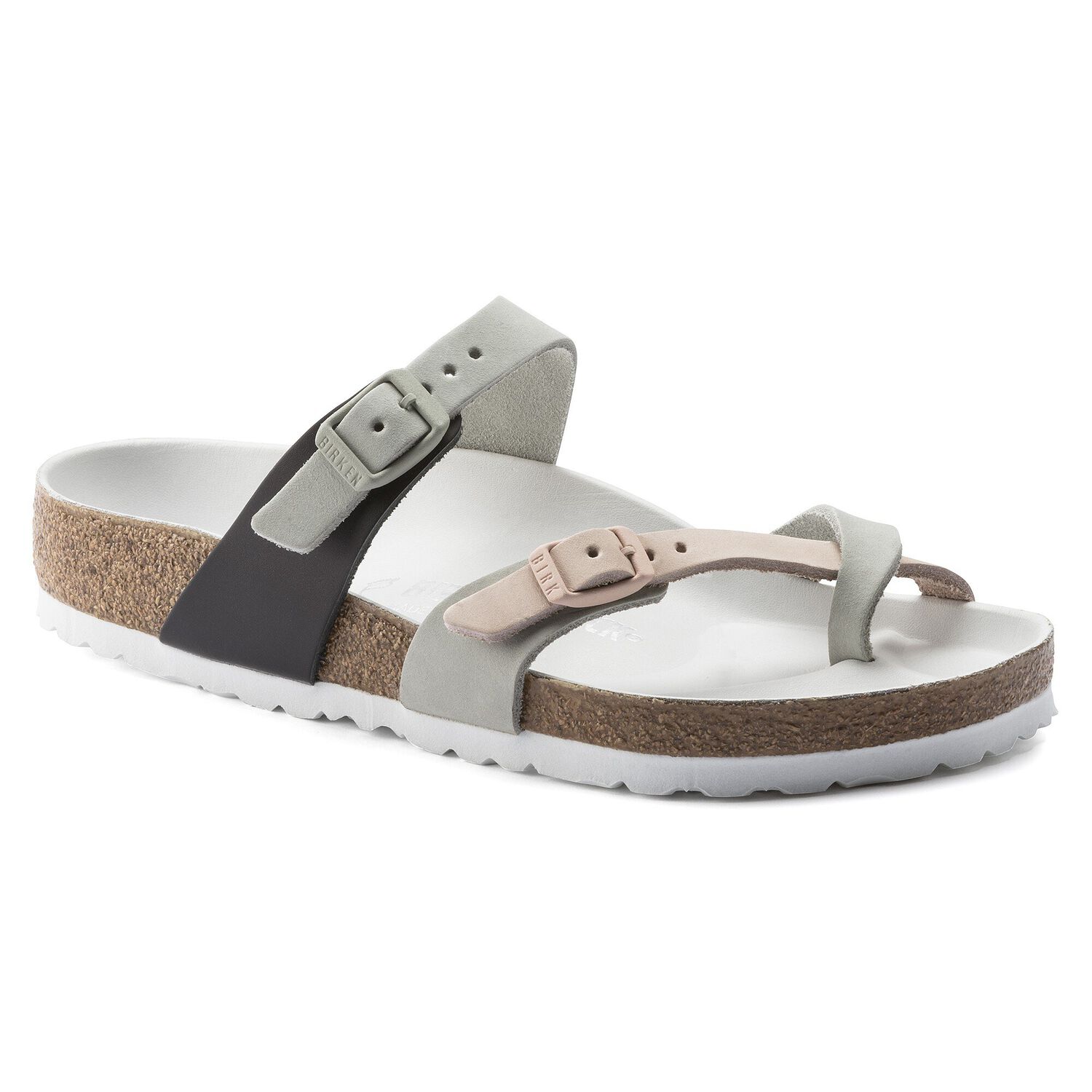 repentino persona computadora Mayari Piel nubuc Mineral/Light Rose | BIRKENSTOCK