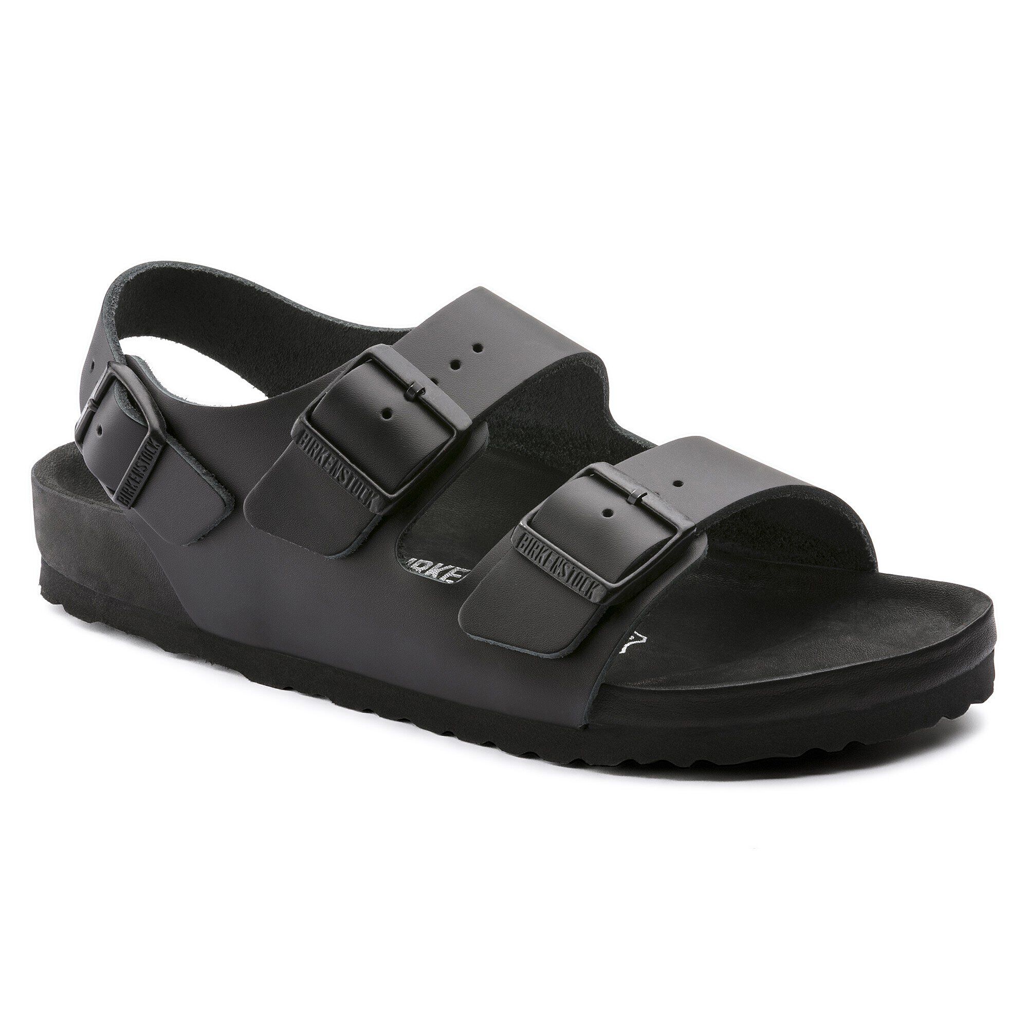 birkenstock milano all black