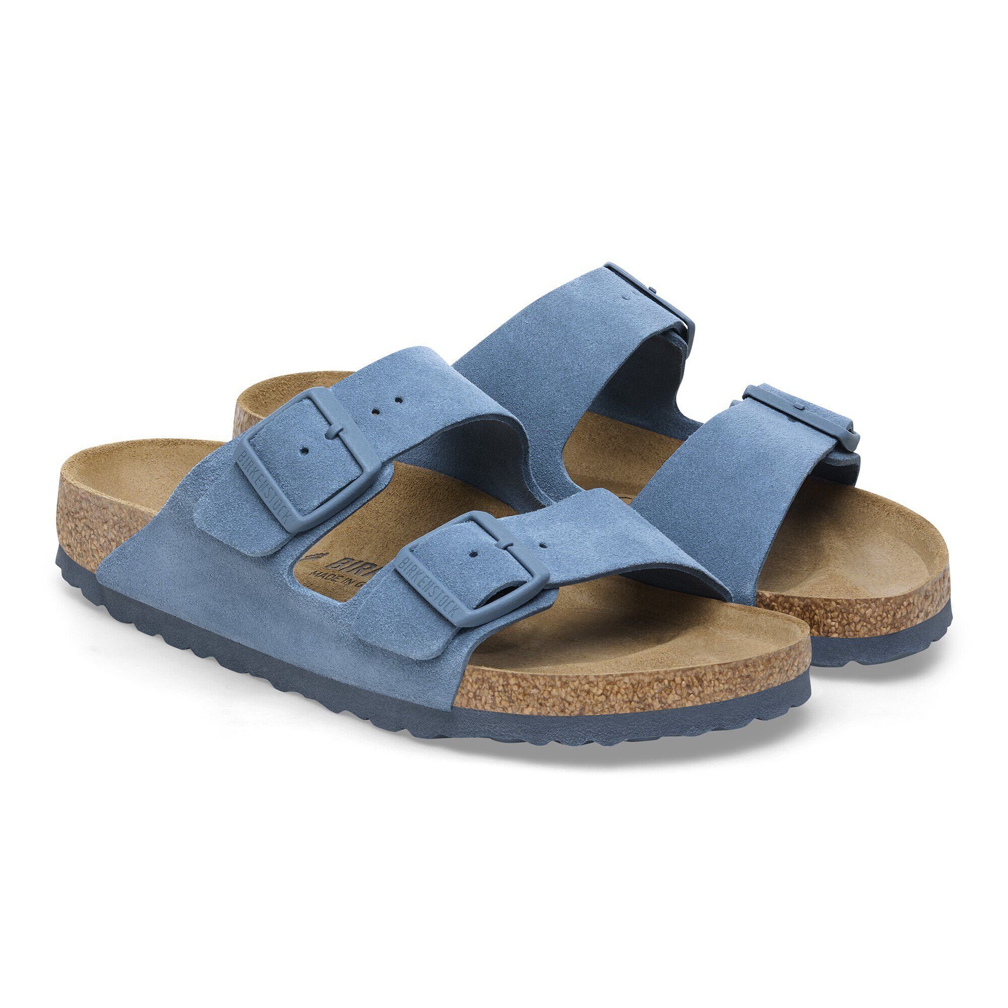 Birkenstock blue metallic discount