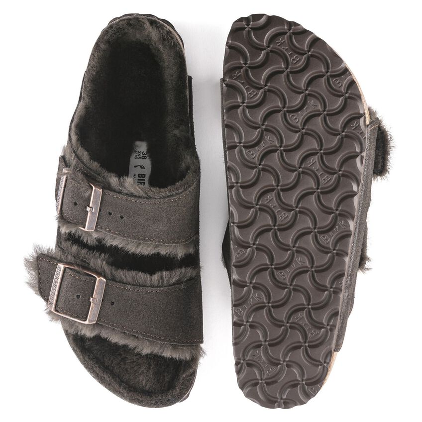 Arizona Shearling Suede Leather/Fur