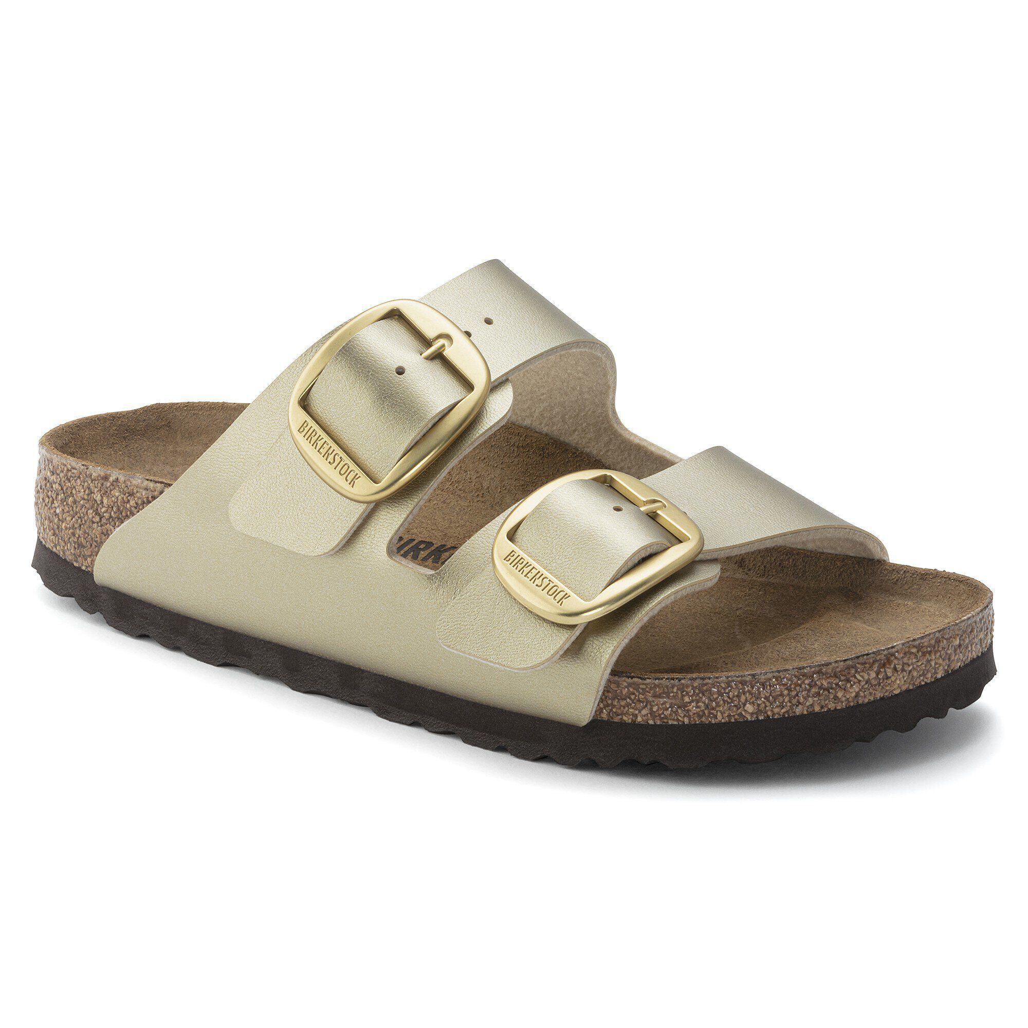 Birkenstock big buckle metallic sales