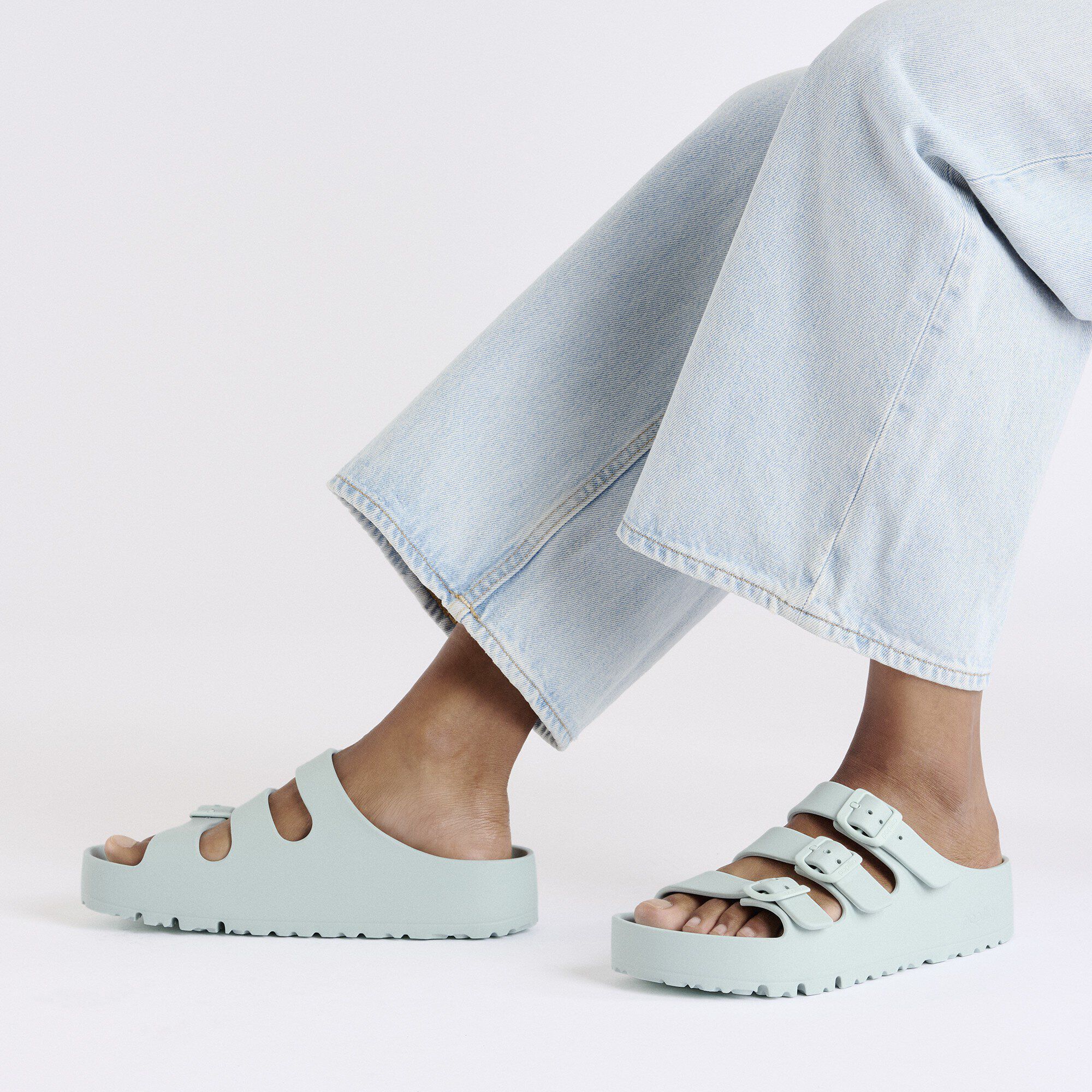 サンダル・ミュール BIRKENSTOCK 'Florida EVA Flex Platform' sandals Black Florida Flex Platform EVA Black | BIRKENSTOCK