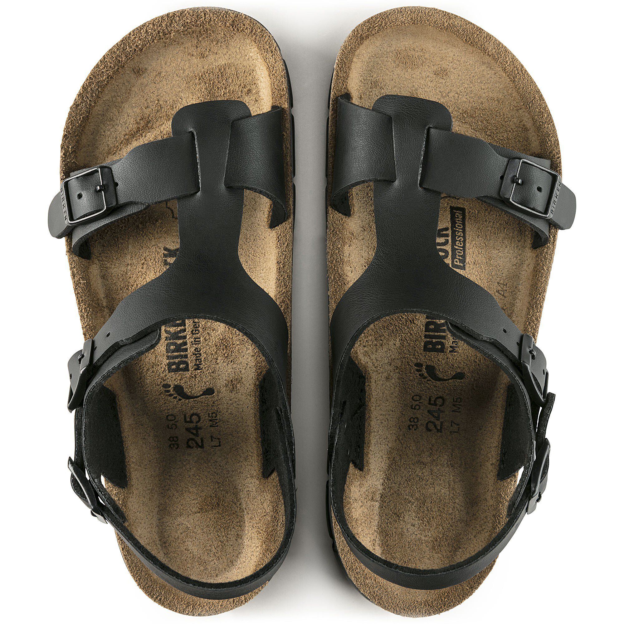 Saragossa / サラゴサ ビルコフロー ブラック | BIRKENSTOCK
