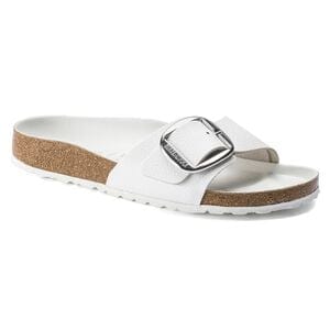 Madrid Big Buckle Natural Leather