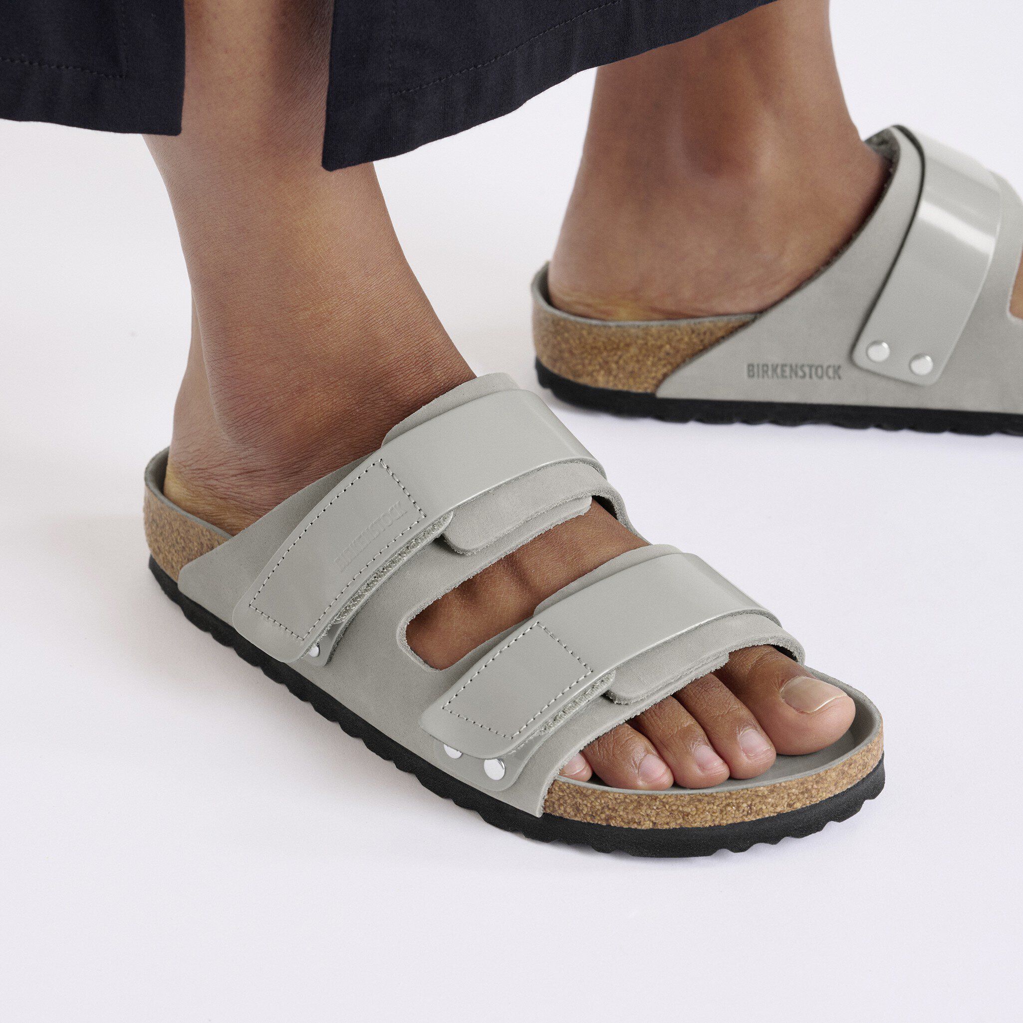 ユキ Uji Nubuck Leather Surf Green | BIRKENSTOCK