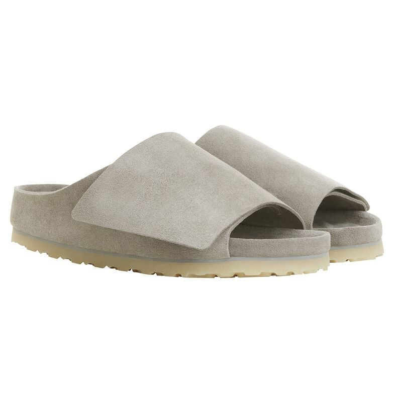 Los Feliz Suede Veloursleder Cement Melange