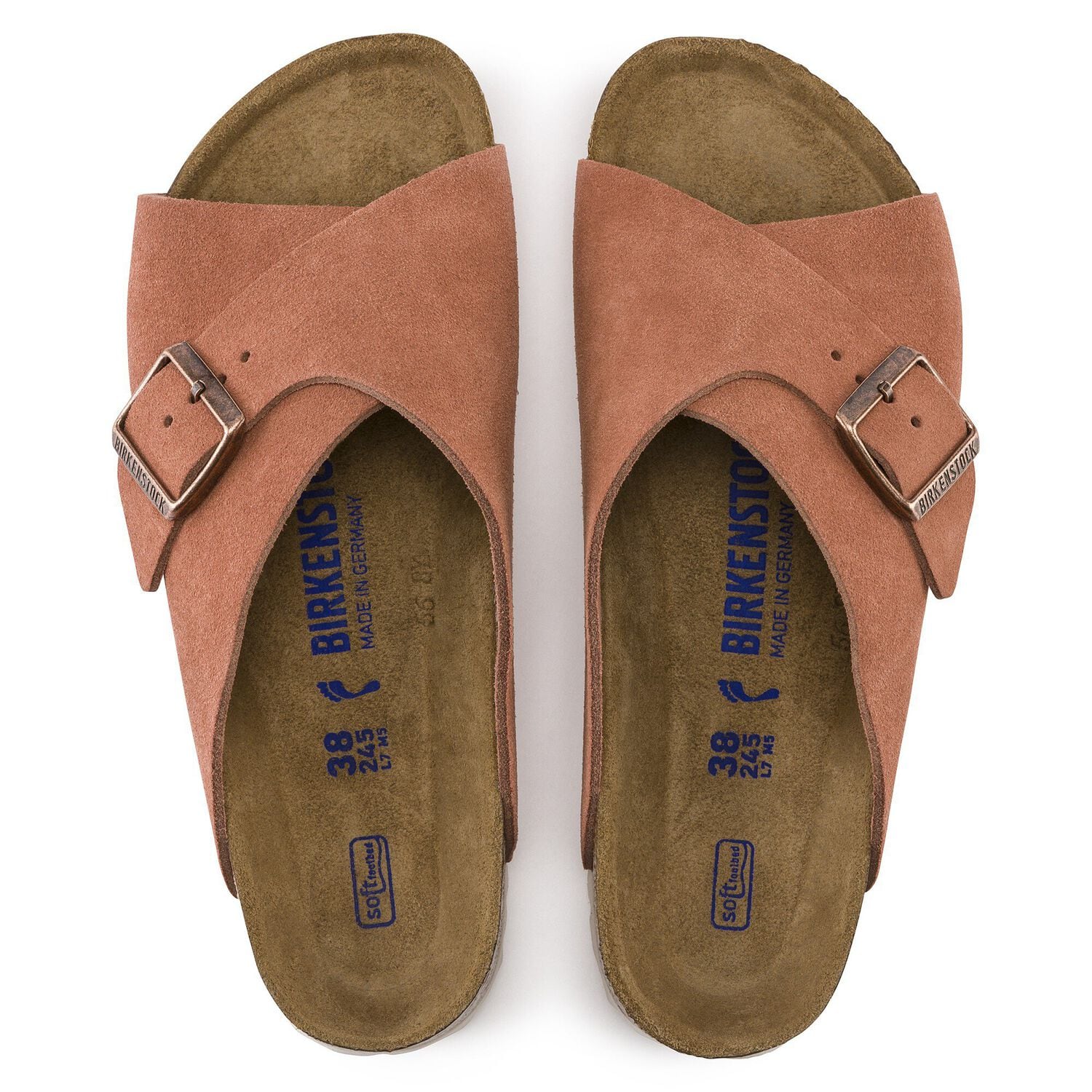 arosa shearling suede leather