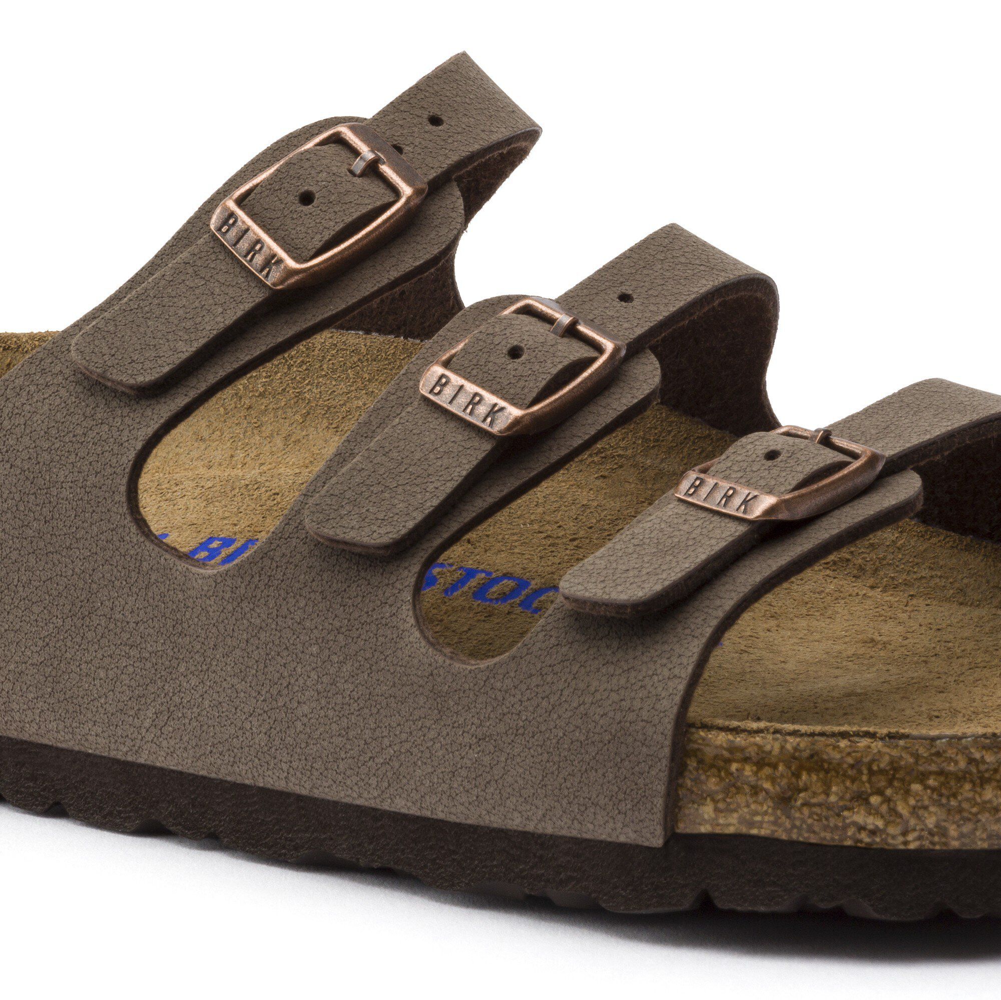 Florida Soft Footbed Birko Flor Nubuck Mocha BIRKENSTOCK