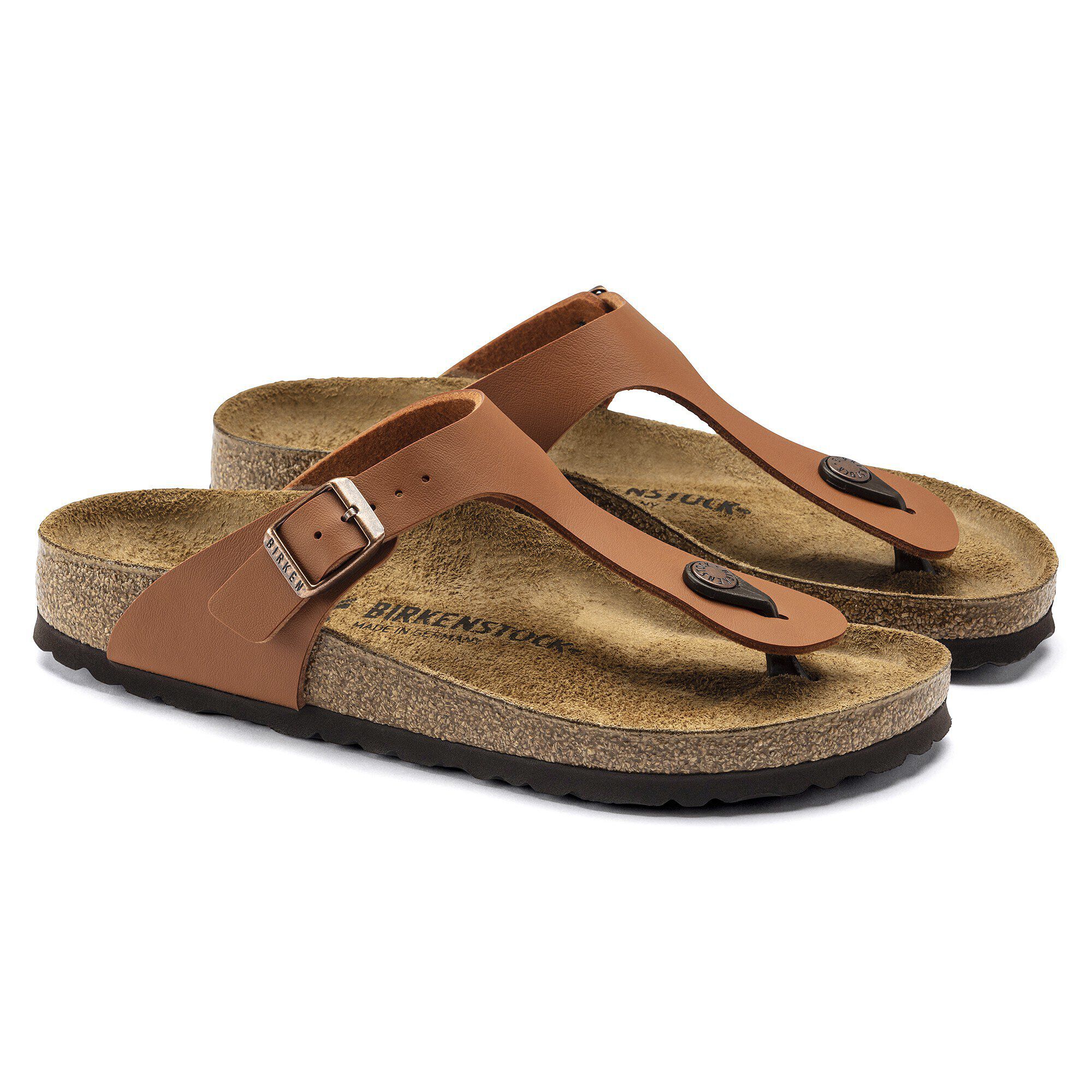 Birkenstock ginger brown gizeh clearance