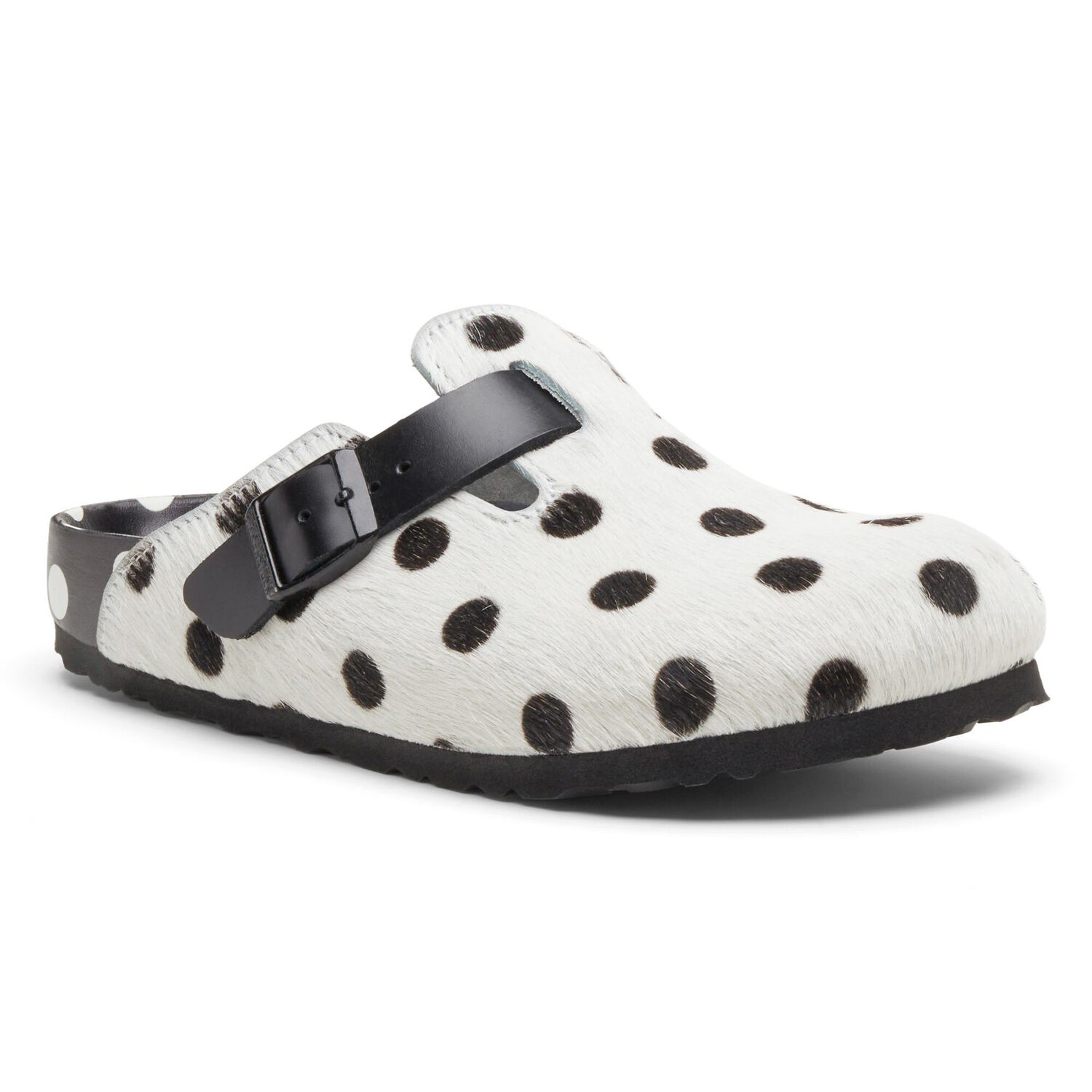 Manolo Blahnik Boston Fur Cowhide
