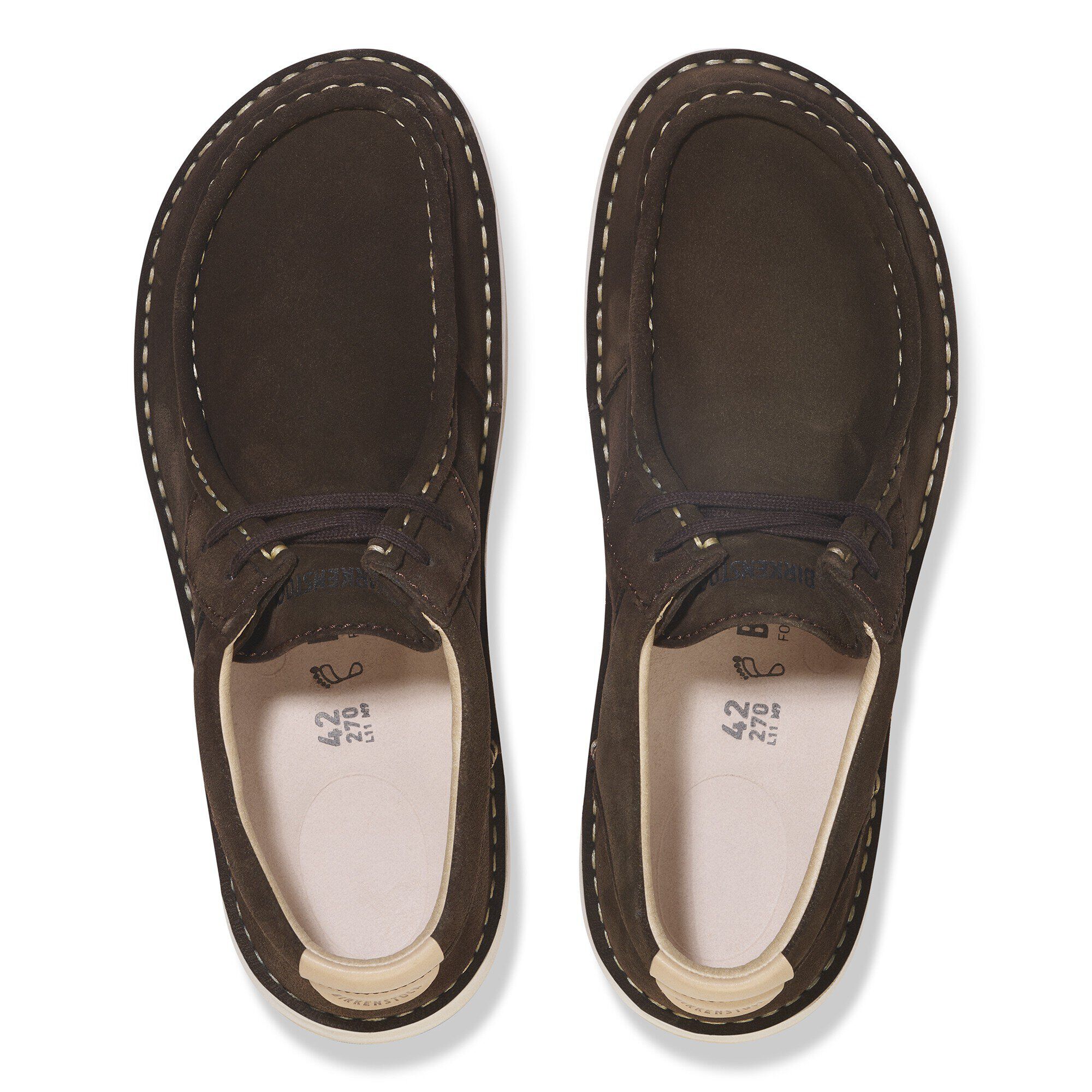 Pasadena Suede Leather Mocca | BIRKENSTOCK