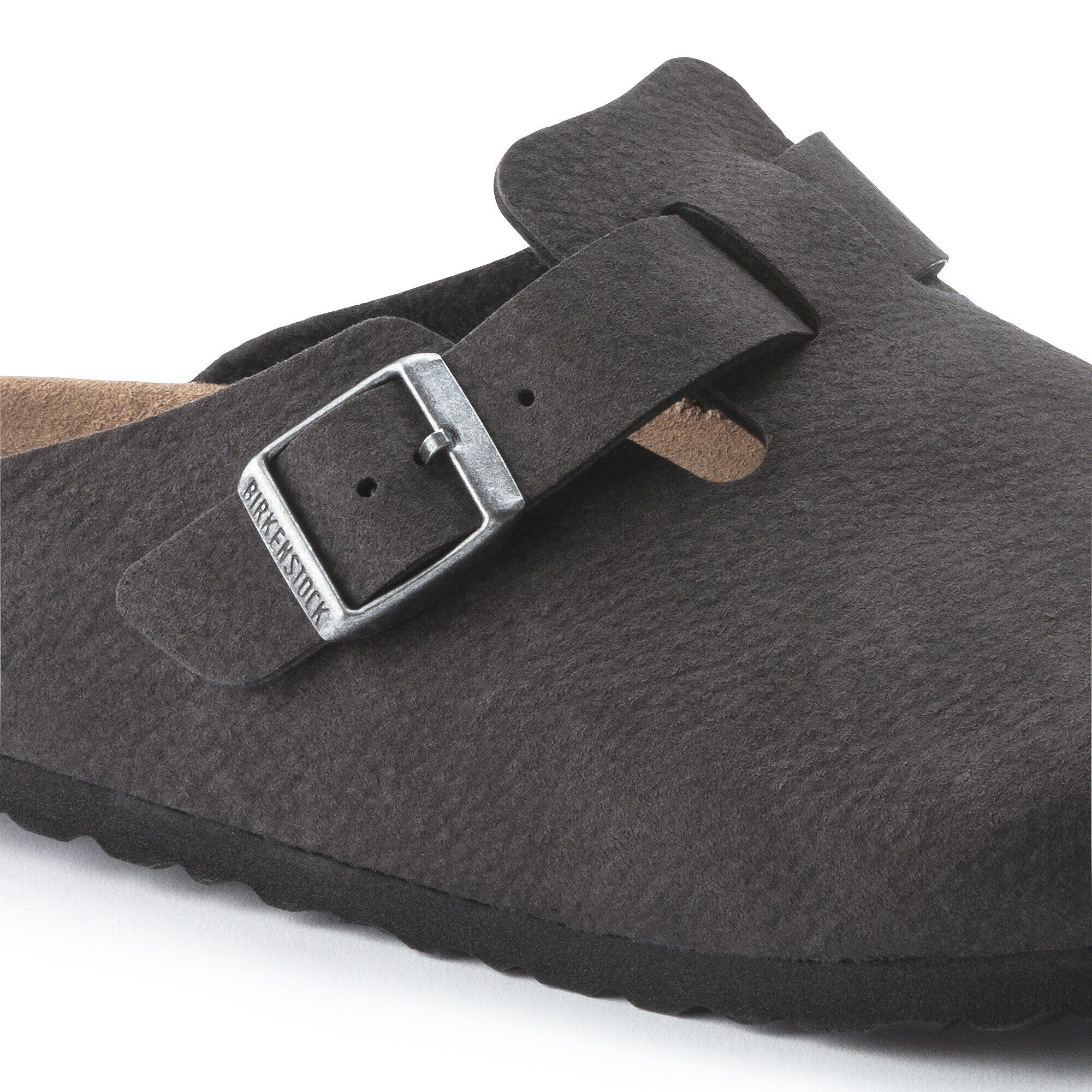 靴 BIRKENSTOCK Boston SYN Desert Dust Boston Synthetik Desert Dust Gray Taupe | BIRKENSTOCK