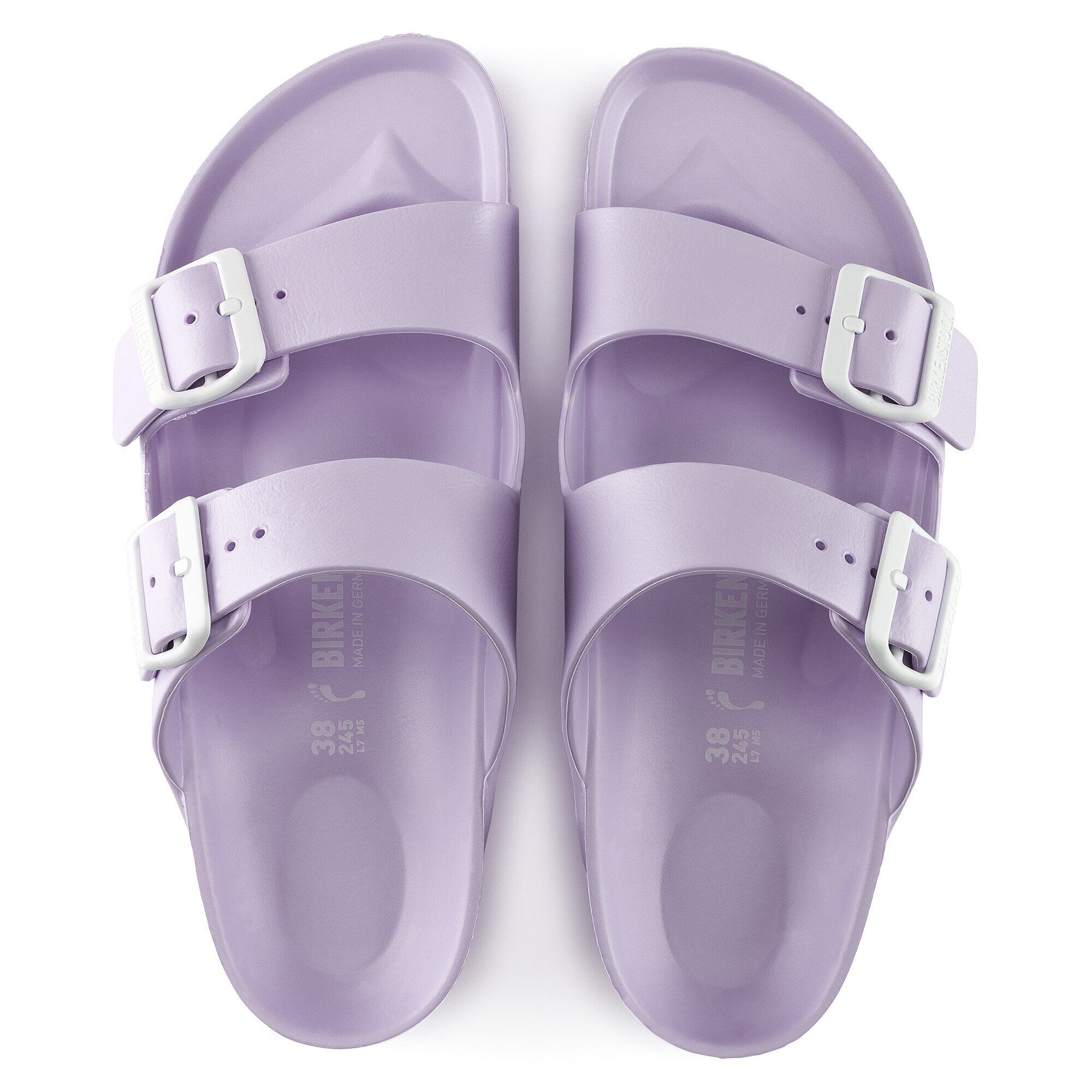purple waterproof birkenstocks