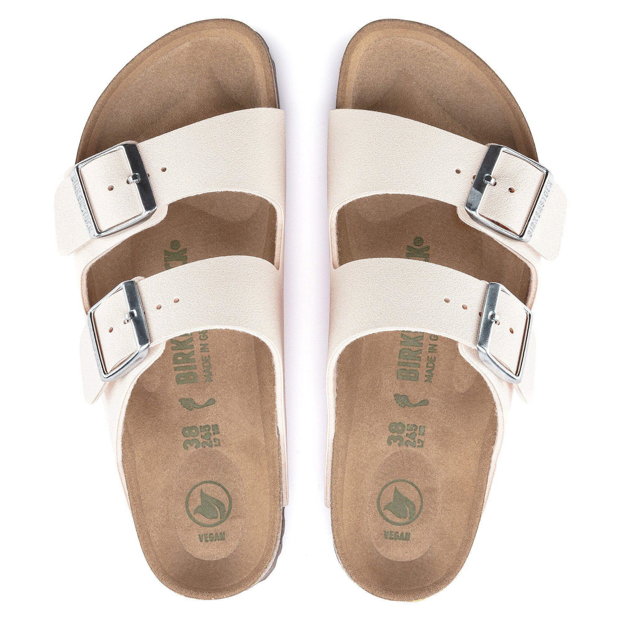 Arizona Vegan Birko-Flor Birkibuc Light Rose | BIRKENSTOCK