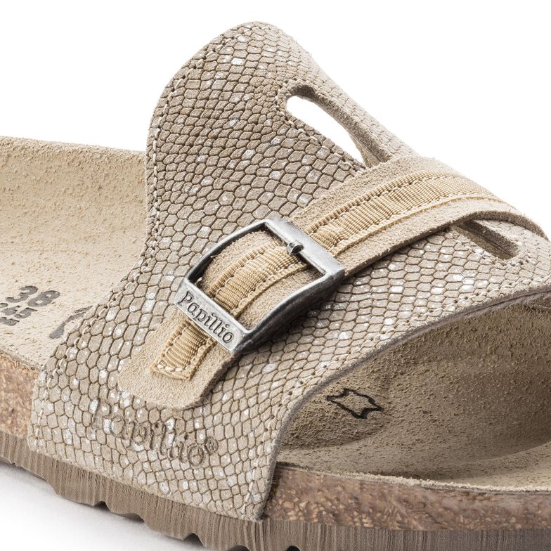 Carmen Suede Embossed Silver Splashes Mud Carmen Suede Embossed Silver Splashes Mud