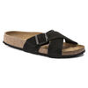 Siena Suede Leather أسود