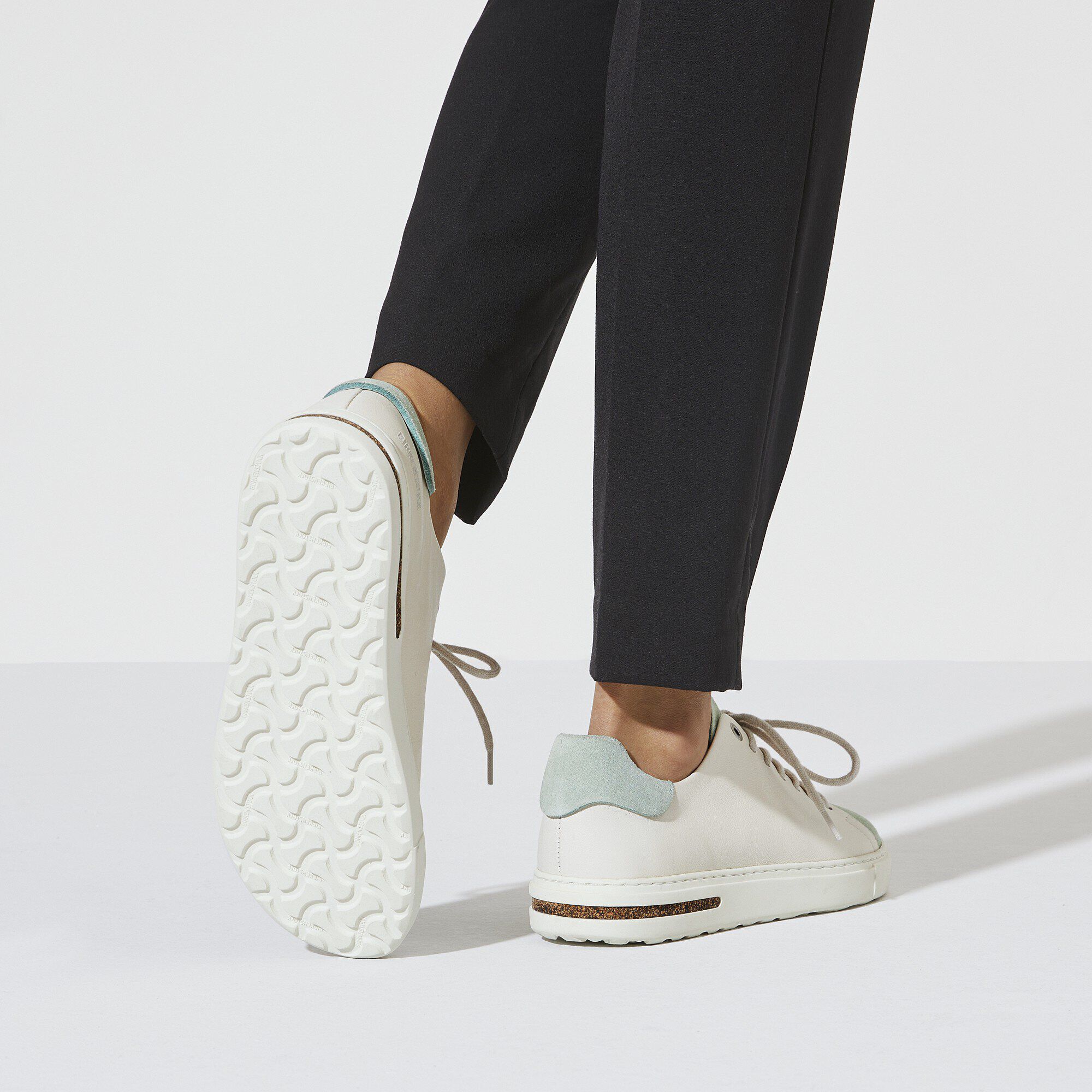 Bend Low Decon Pop Natural Leather/Nubuck Eggshell/Matcha