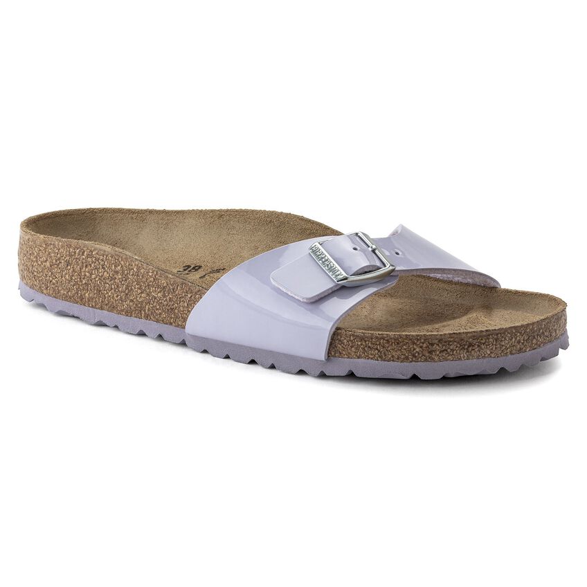 side opnåelige stege Madrid Birko-Flor Patent Purple Fog | BIRKENSTOCK