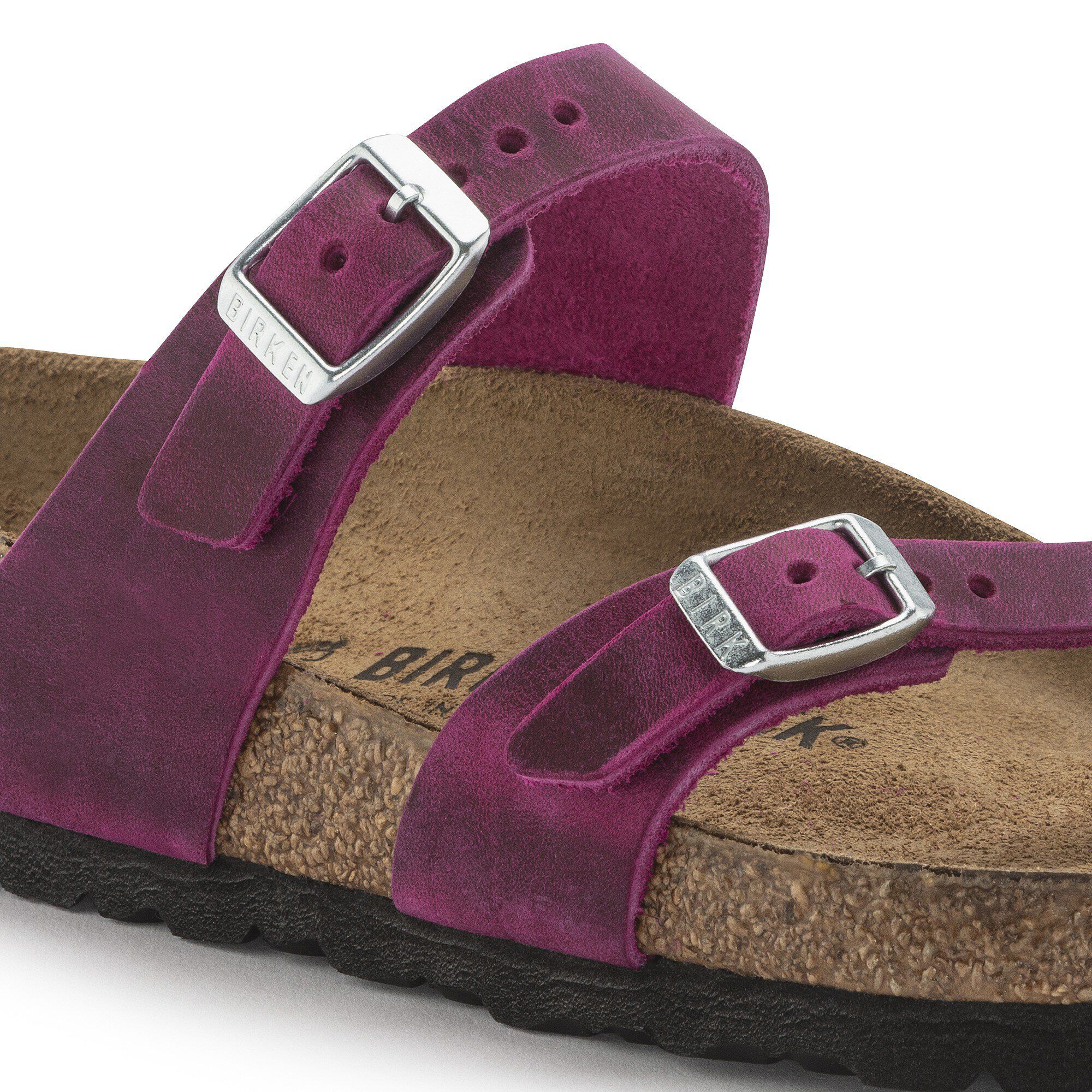 Mayari Nubukleder geolt Festival Fuchsia BIRKENSTOCK