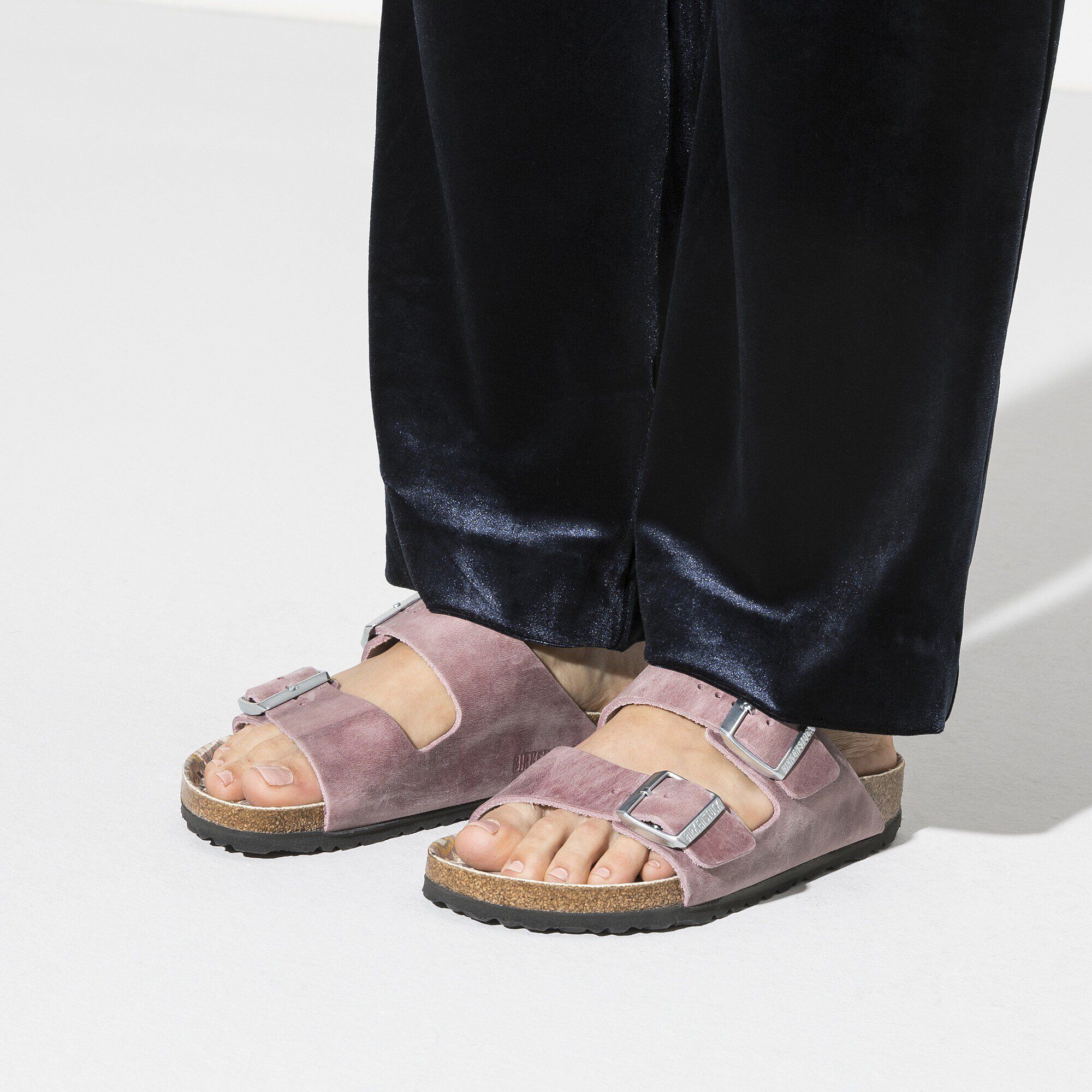 Birkenstock arizona oiled leather lavender blush Clearance