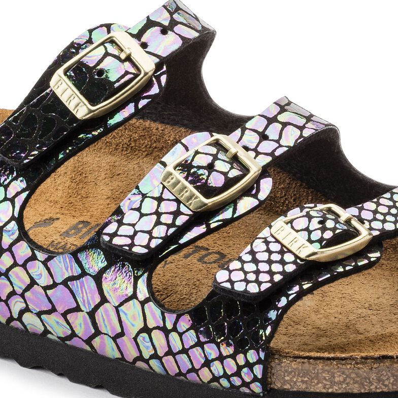 Florida Birko-Flor Shiny Snake Black Multicolor Florida Birko-Flor Shiny Snake Black Multicolor