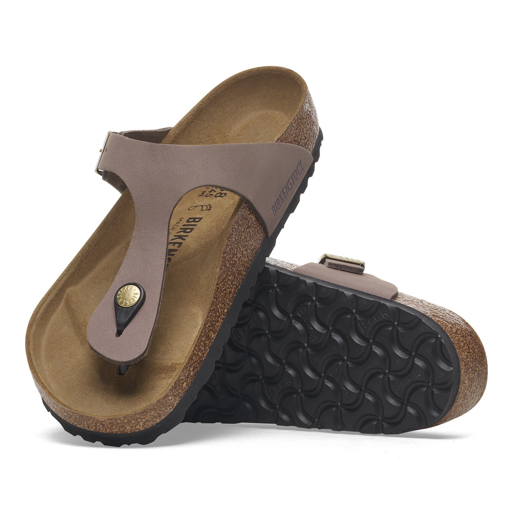 Gizeh Nubuk Leather Faded Purple | BIRKENSTOCK