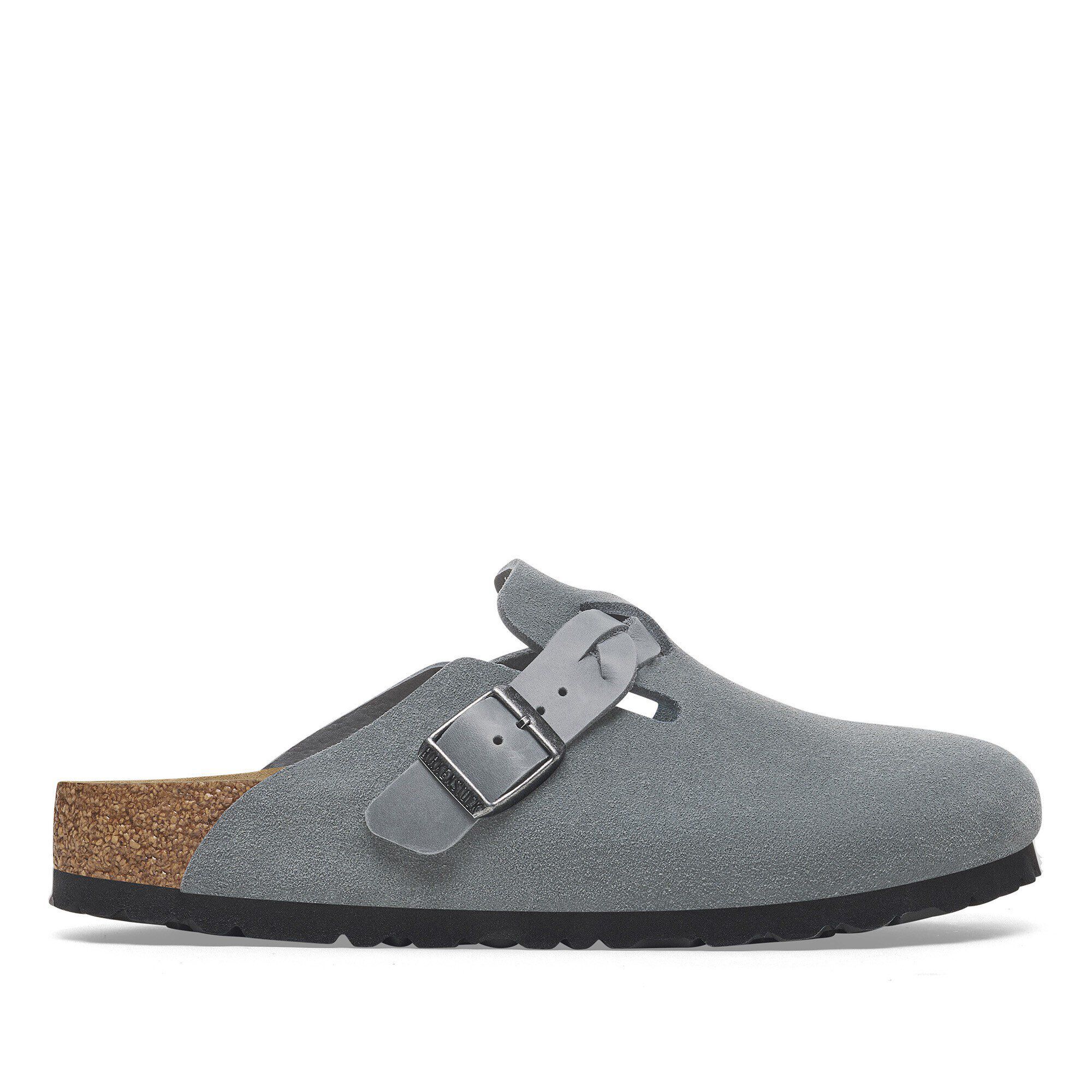 【関税&送料込】Birkenstock Slipper Boston Braided Colour Ba Boston Braided / ボストン ブレイデッド スエードレザー ミンク