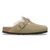 Boston Shearling Suede Leather