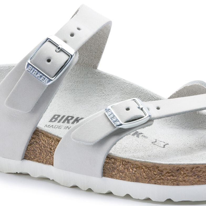 Mayari Nubuck Leather White Mayari Nubuck Leather White