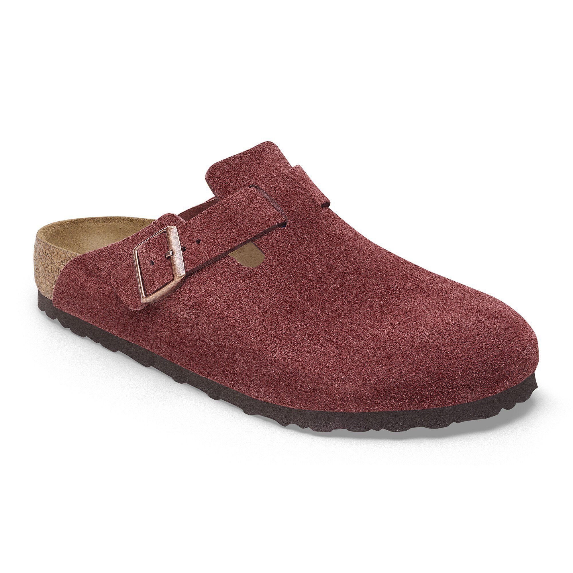 靴 BIRKENSTOCK Boston sandal Boston Suede Leather Zinfandel | BIRKENSTOCK