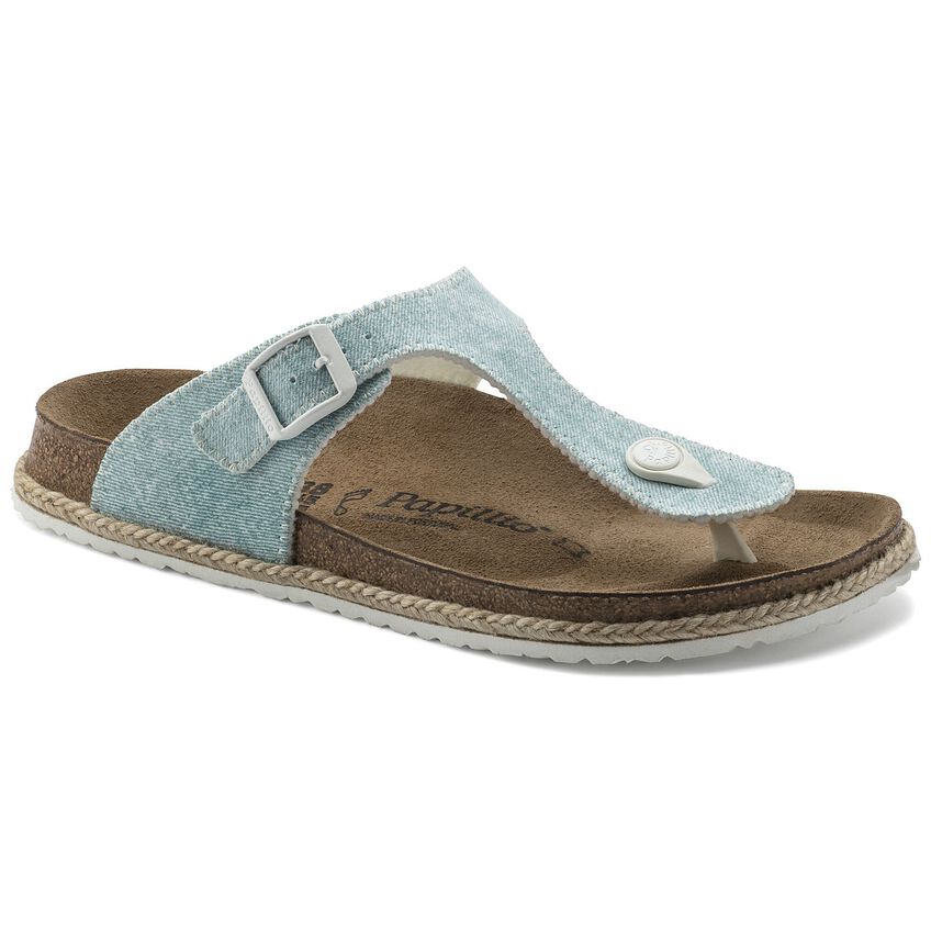 birkenstock moroccan blue