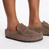 Naples Wrapped Suede Leather