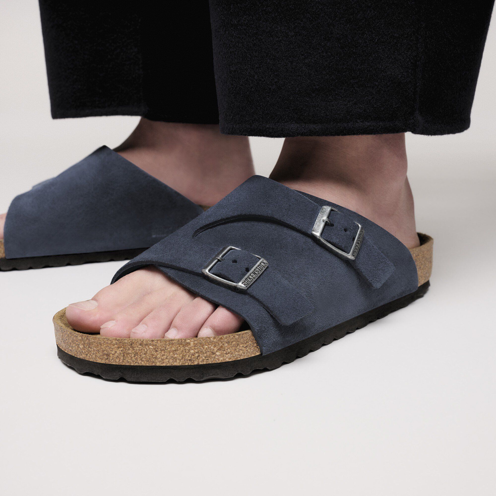 BIRKENSTOCK Zurich Suede ネイビー 42 Zürich Suede Leather New Navy | BIRKENSTOCK