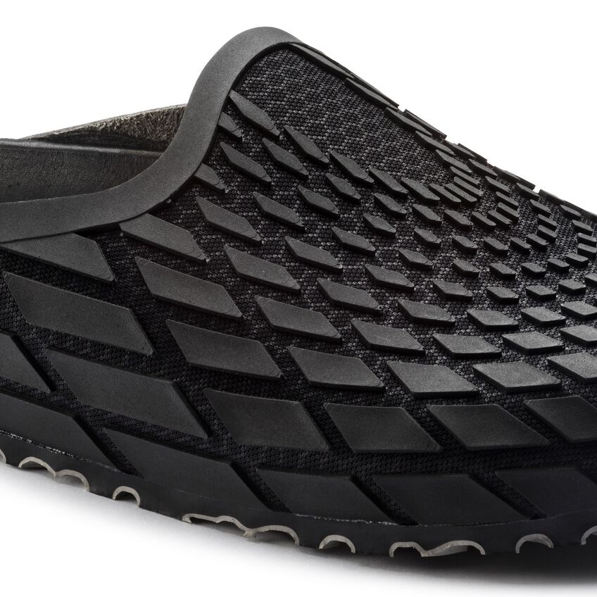 formar Cereza Acuario Amsterdam Microfibra Rubberized Black | BIRKENSTOCK