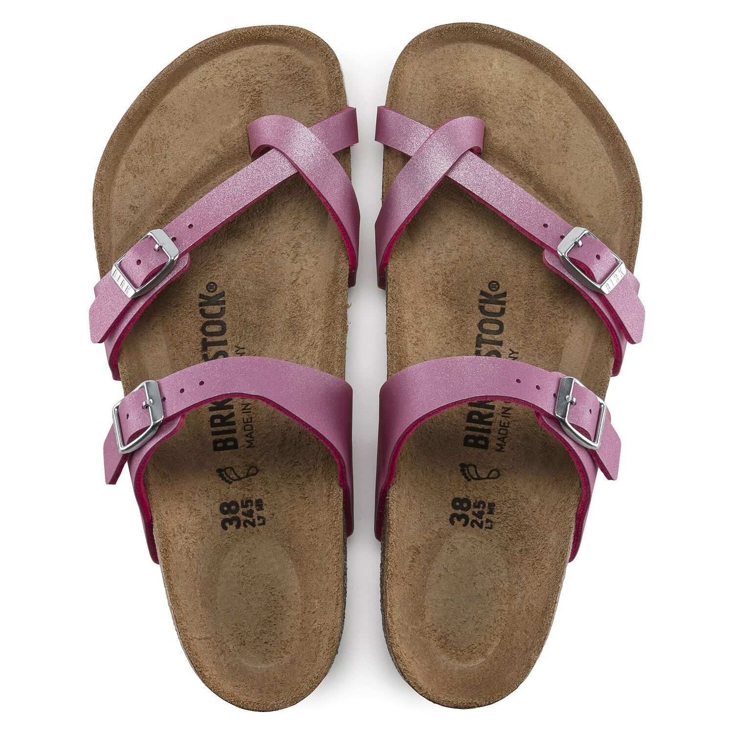 birkenstock mayari fuchsia tulip
