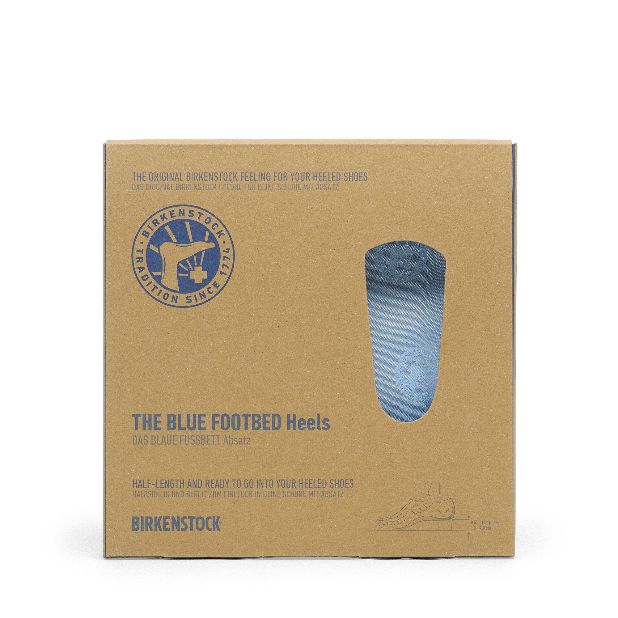 Birkenstock blue footbed shop