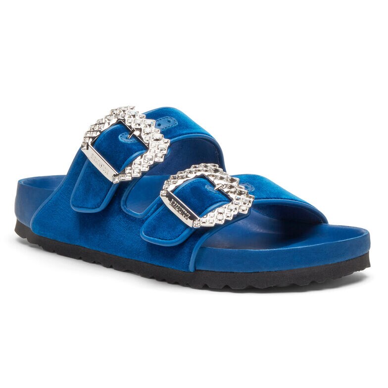 Arizona Crystal Buckle أزرق مخملي