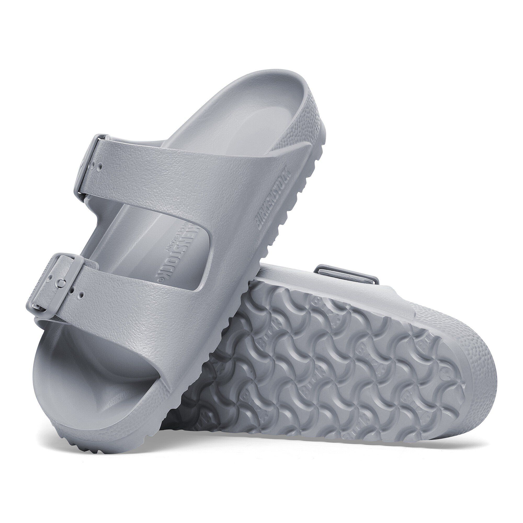 Birkenstock eva metallic silver hot sale