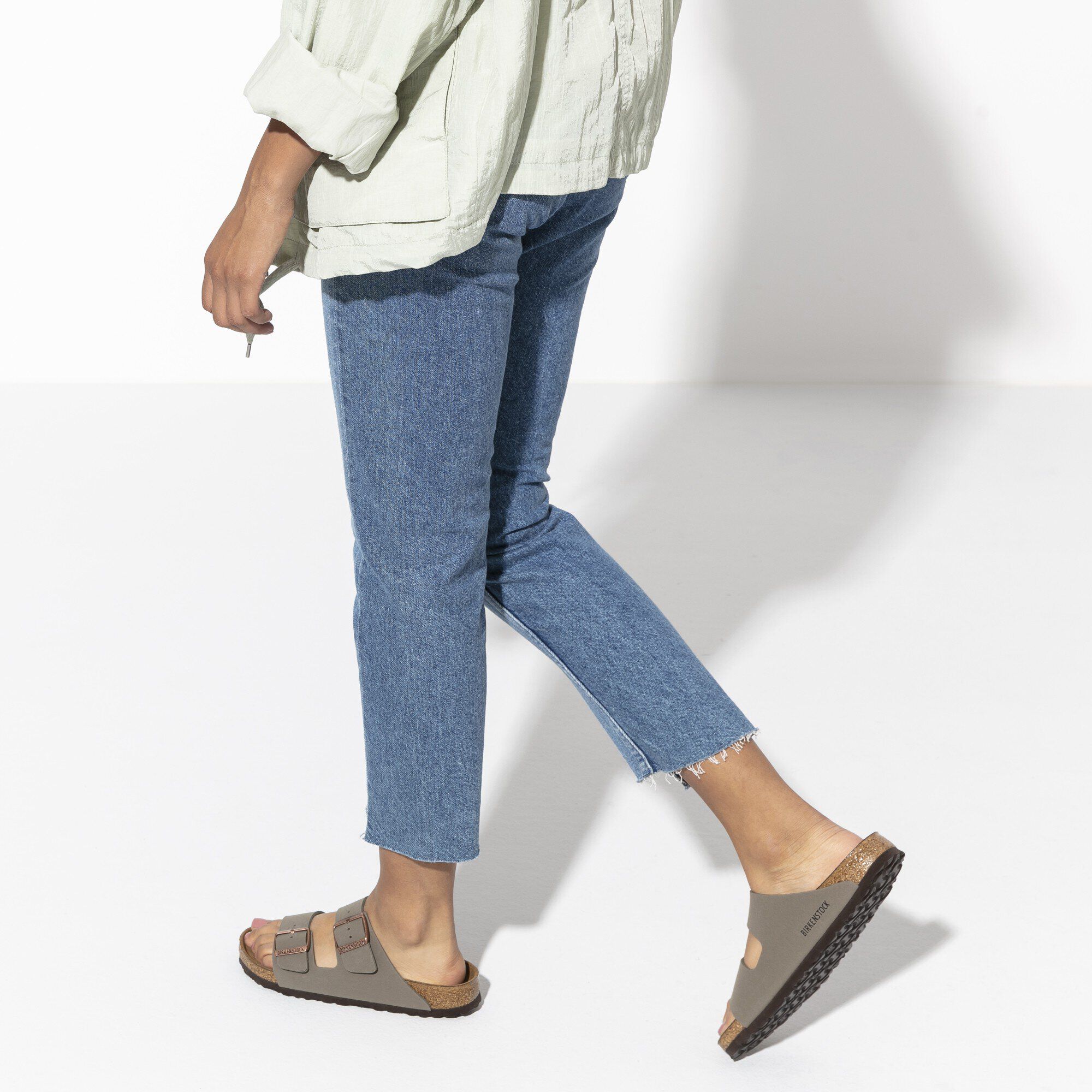 Womens stone birkenstock top