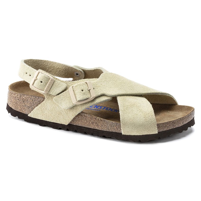 tulum soft footbed suede leather