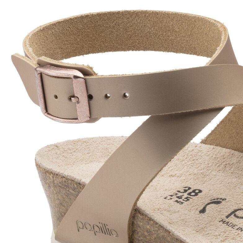 Lola Natural Leather Frosted Metallic Rose Lola Natural Leather Frosted Metallic Rose