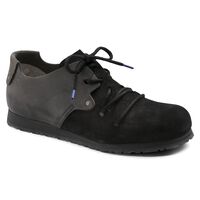 Montana Suede Leather Schwarz