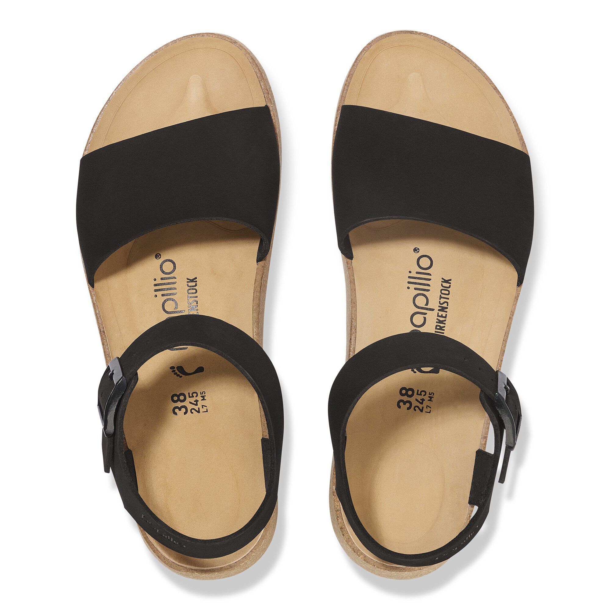 正規品★BIRKENSTOCK グレンダ Glenda / グレンダ ヌバックレザー ブラック | BIRKENSTOCK