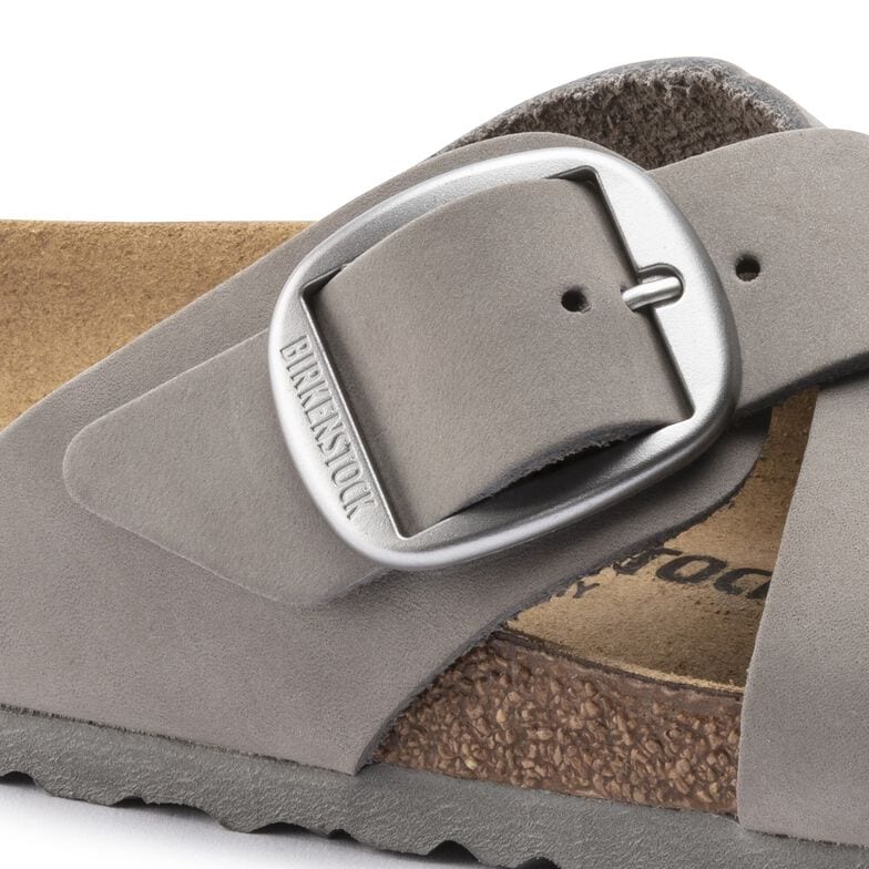 Siena Big Buckle Nubuk Leather